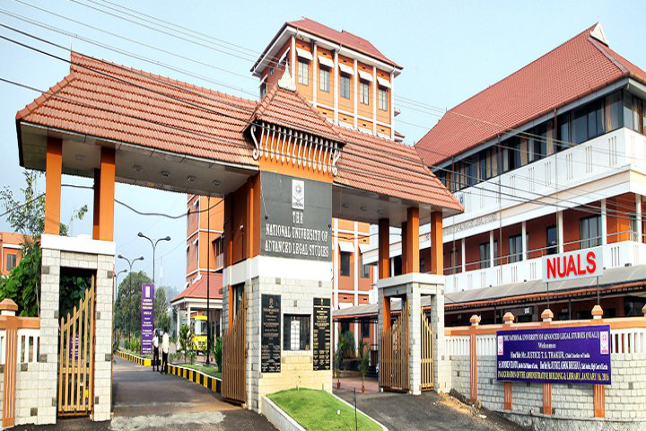 National University of Advanced Legal Studies, Kochi Entrance gate of National University of Advanced Legal Studies Kochi
